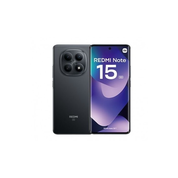 SMARTPHONE REDMI NOTE 15 6.77" | 5G | 8GB | 256GB | NEGRO | 108MPX XIAOMI