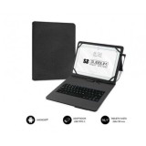 TECLADO CON FUNDA UNIVERSAL PARA TABLETS HASTA 11" NEGRO SUBBLIM