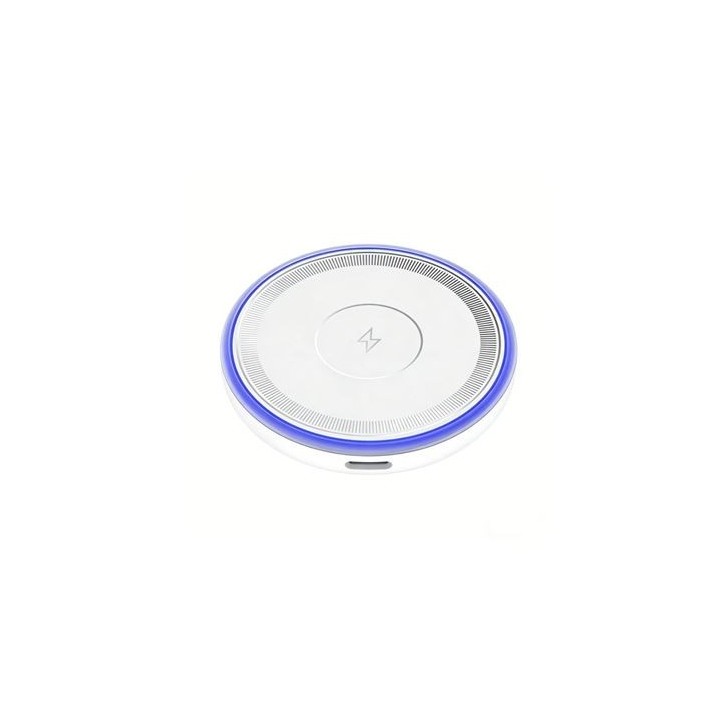 CARGADOR INALAMBRICO 15W CON LED AZUL CX042 XO