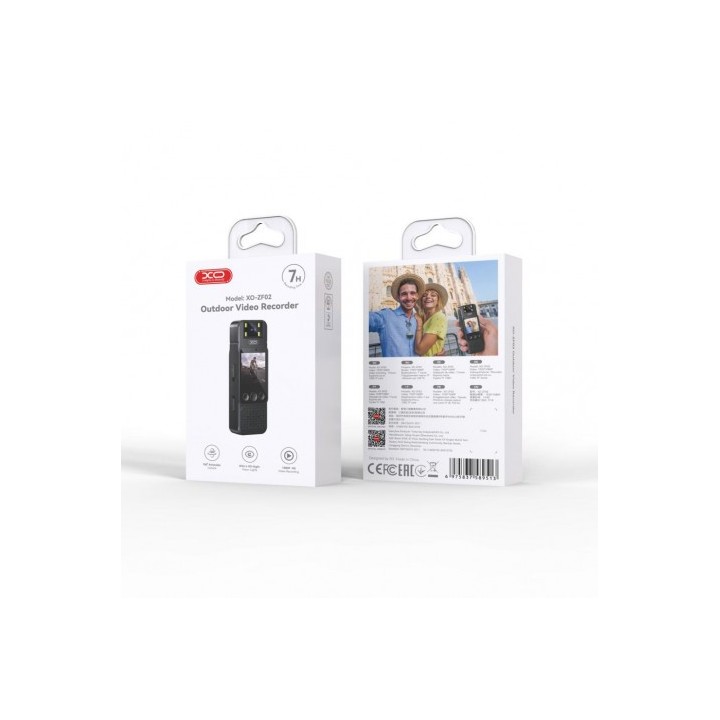 CAMARA OUTDOOR FULL HD CON PANTALLA 1.3" ZF02 XO