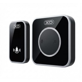 TIMBRE INALAMBRICO CON LEDS SF11 NEGRO XO