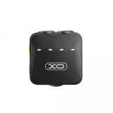 MICROFONO INALAMBRICO DE SOLAPA CON CAJA DE CARGA NEGRO MC15 XO