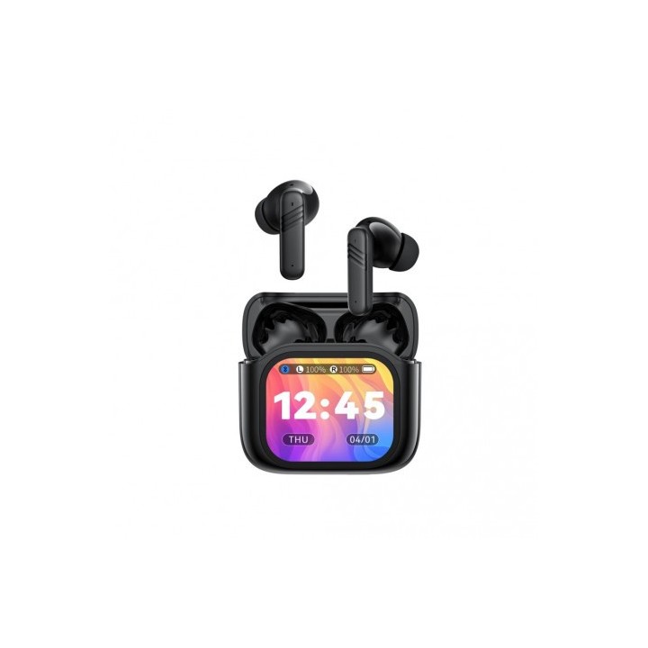 AURICULARES BLUETOOTH TWS CON DOBLE MICRO Y DISPLAY X50 NEGRO XO