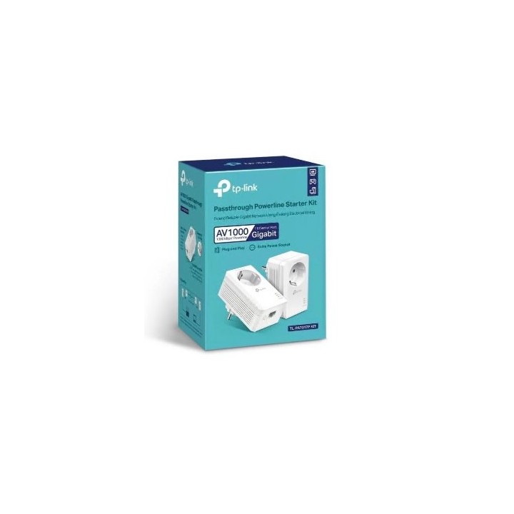 ADAPTADOR POWERLINE TP-LINK TL-PA7017P KIT AV1000 1000MBPS/ALCANCE 300M
