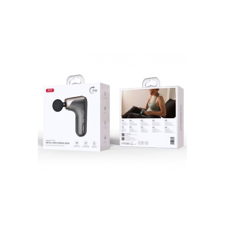 MASAJEADOR ELECTRICO CON 4 NIVELES FG16 Y 4 CABEZALES XO