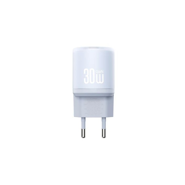 CARGADOR CARGA RAPIDA 30W USB-A Y USB-C L151 AZUL XO