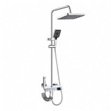 COLUMNA DE DUCHA SEL. BOTON DISPLAY CROMADA FONTASTOCK