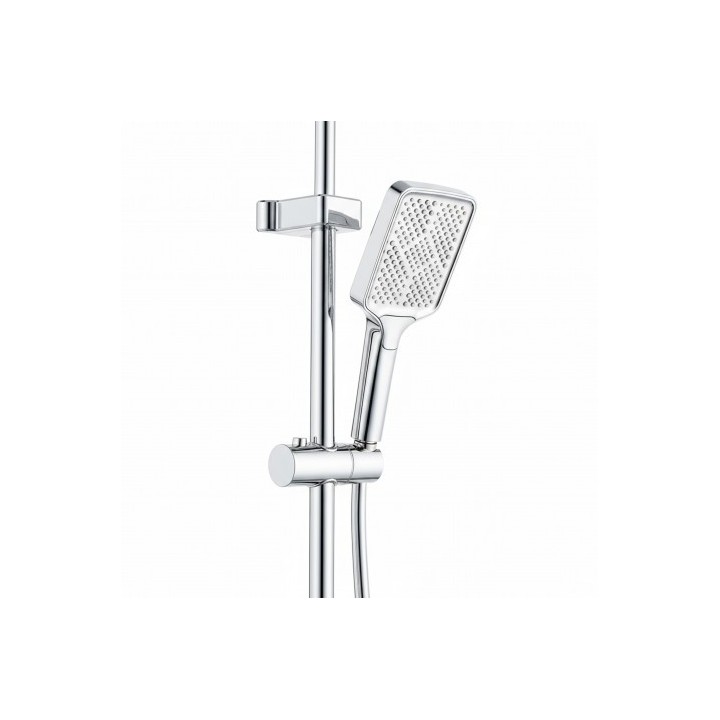 COLUMNA DE DUCHA SEL. BOTON DISPLAY CROMADA FONTASTOCK