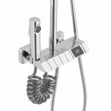 COLUMNA DE DUCHA SEL. BOTON DISPLAY CROMADA FONTASTOCK