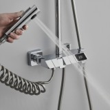 COLUMNA DE DUCHA SEL. BOTON DISPLAY CROMADA FONTASTOCK