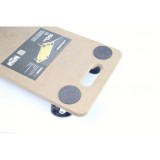 PLATAFORMA DE CARGA CON RUEDAS 58X30X12CM MADER