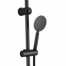 COLUMNA DE DUCHA VERTICAL SIN GRIFO NEGRA FONTASTOCK