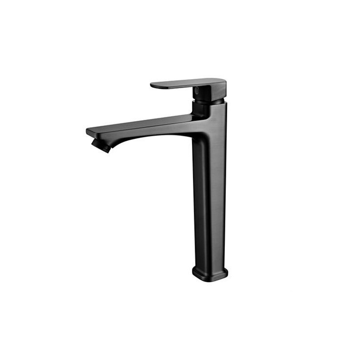 MONOMANDO LAVABO ALTO NEGRO FONTASTOCK