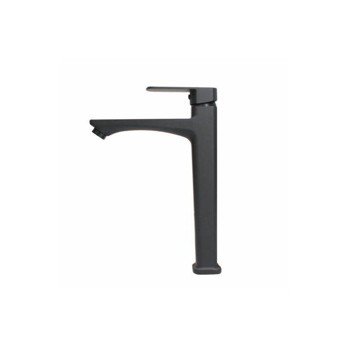 MONOMANDO LAVABO ALTO NEGRO FONTASTOCK