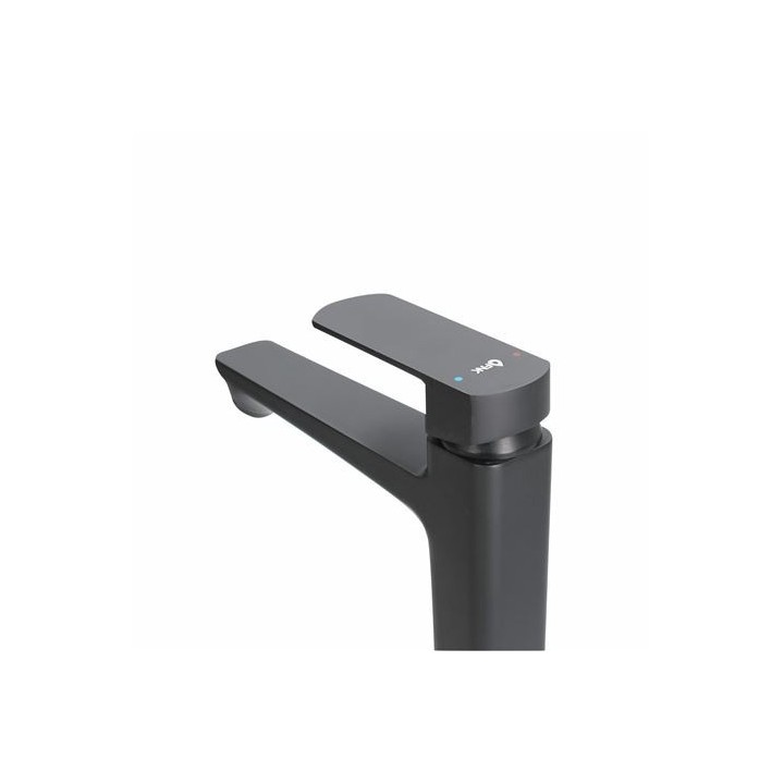 MONOMANDO LAVABO ALTO NEGRO FONTASTOCK