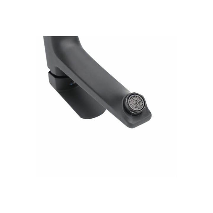 MONOMANDO LAVABO ALTO NEGRO FONTASTOCK