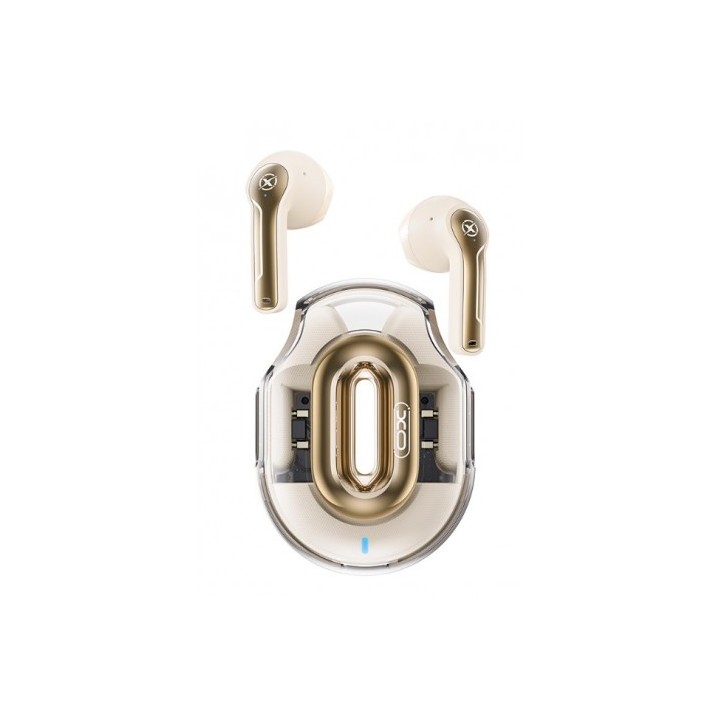 AURICULARES BLUETOOTH TWS BEIGE X43 XO