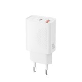 CARGADOR USB CARGA RAPIDA 20W 1X USB-A Y 1X USB-C