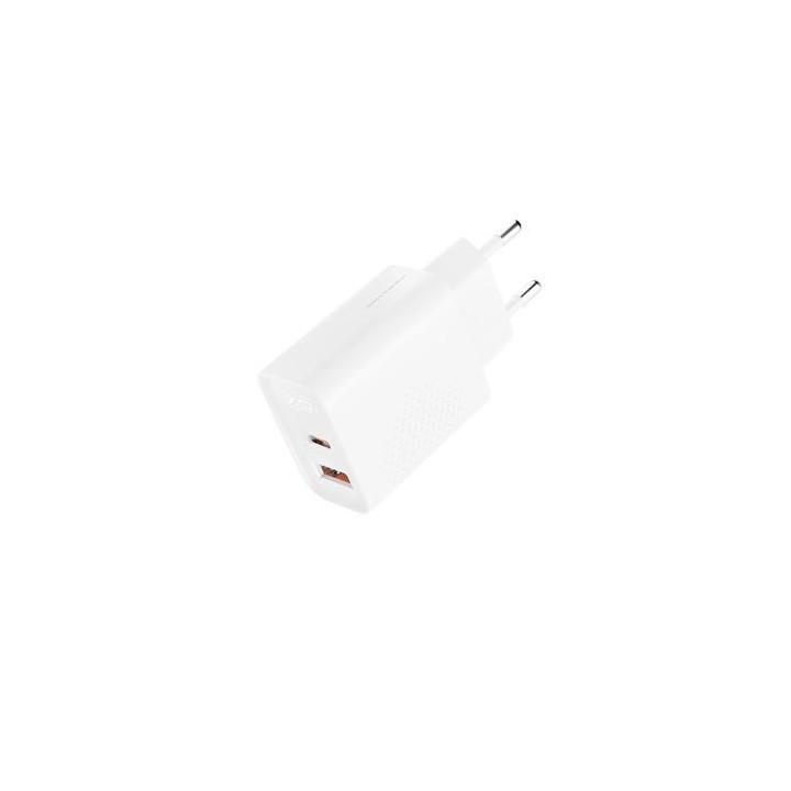 CARGADOR USB CARGA RAPIDA 20W 1X USB-A Y 1X USB-C