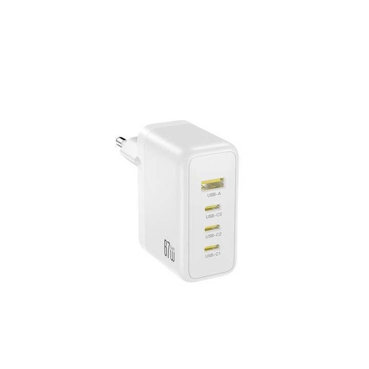 CARGADOR USB 3XUSB-C 67W 1XUSB-A 22.5W CE39 XO