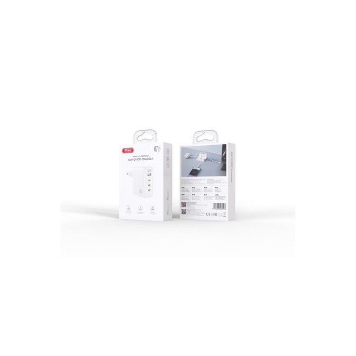 CARGADOR USB 3XUSB-C 67W 1XUSB-A 22.5W CE39 XO