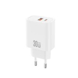 CARGADOR USB 30W 1X USB-A Y 1X USB-C CE40 XO