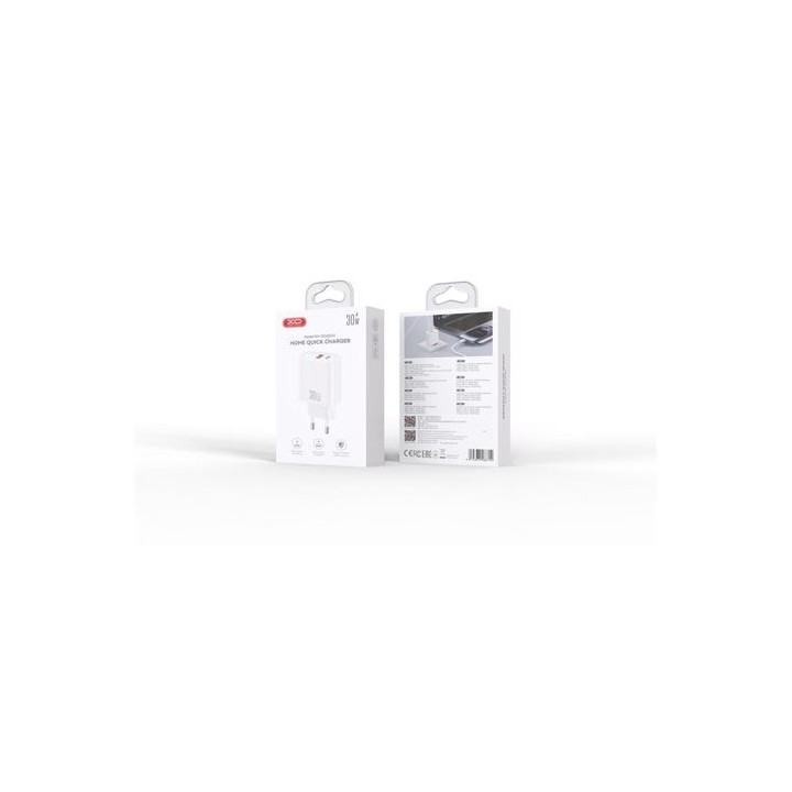 CARGADOR USB 30W 1X USB-A Y 1X USB-C CE40 XO