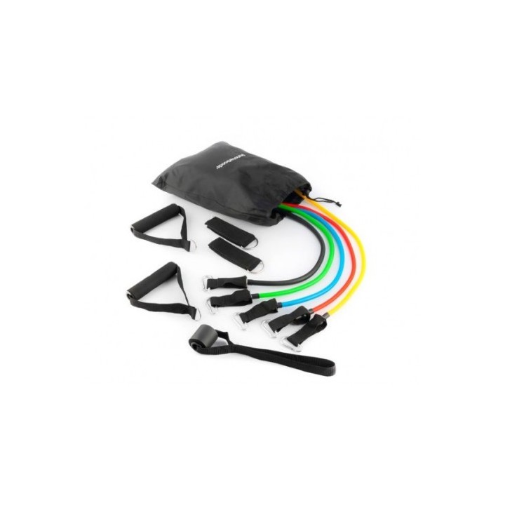 SET 5 BANDAS RESISTENCIA CON ACCESORIOS INNOVAGOODS