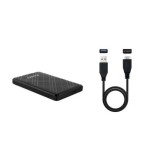 CARCASA EXTERNA HDD/SSD 2.5" SATAI,II,III CABLE USB MICRO-B A USB A