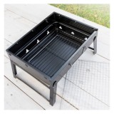 BARBACOA PORTATIL SOBREMESA PLEGABLE HIERRO INNOVAGOODS