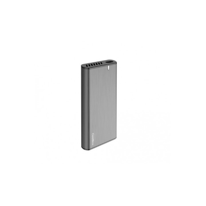 CARCASA EXTERNA DISCO DURO M.2 NVME/SATA ALUMINIO COOLBOX MINICHASE NS31