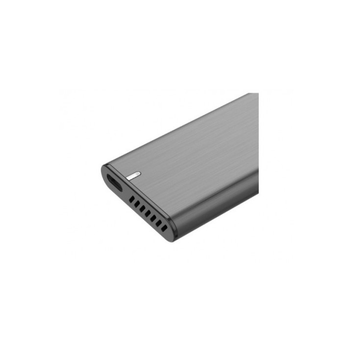 CARCASA EXTERNA DISCO DURO M.2 NVME/SATA ALUMINIO COOLBOX MINICHASE NS31
