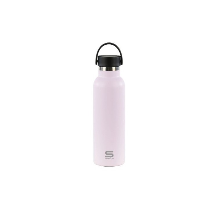 BOTELLA TERMO 600ML ACERO INOXIDABLE VIOLETA SAFTA