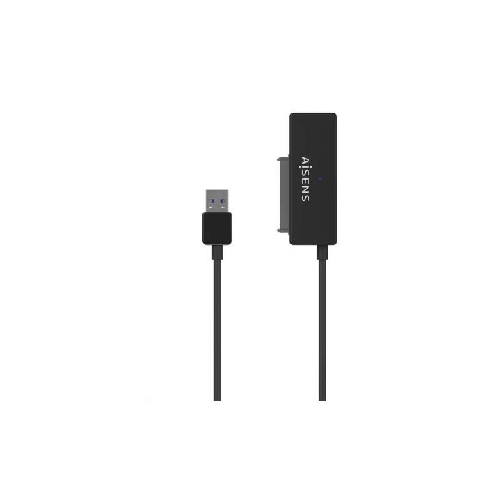 ADAPTADOR SATA A USB-A PARA DISCOS DUROS 2.5" Y 3.5" CON ALIMENTADOR AISENS