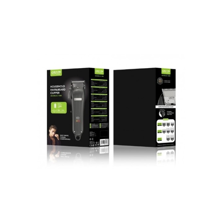 CORTAPELOS RECARGABLE CON DISPLAY GREEN LYCA