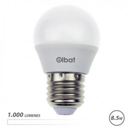 BOMBILLA LED G45 | 8.5W | 1000LM | E27 | LUZ BLANCA | ELBAT