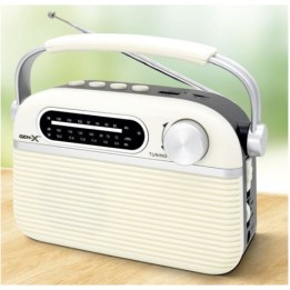 RADIO CLASICA RECARGABLE CON BLUETOOTH 4408 GEN-X