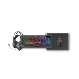 PACK GAMING 4EN1 TECLADO H-MECH | RATON RGB | AURICULARES | ALFOMBRILLA