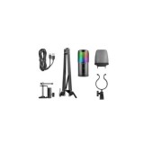 MICROFONO MMICSC NEGRO | BRAZO REGULABLE | RGB | ACCESORIOS | MARS GAMING