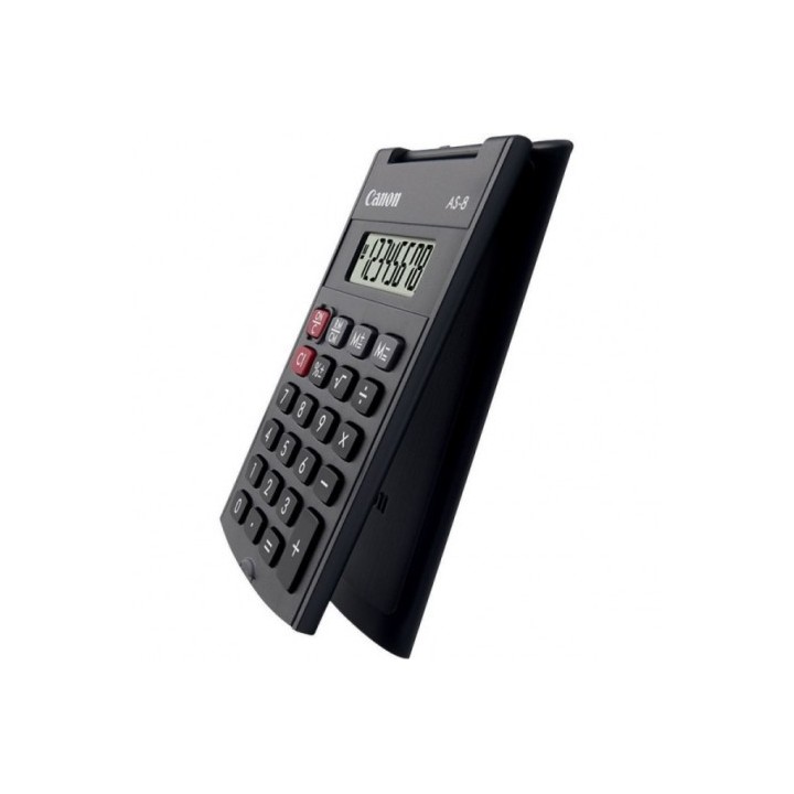 CALCULADORA DE BOLSILLO 8 DIGITOS CON TAPA AS-8 CANON