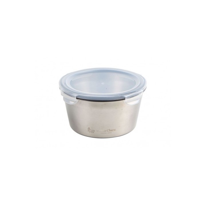 FIAMBRERA ACERO 0.6L REDONDO MICROHORNO STA CLARA