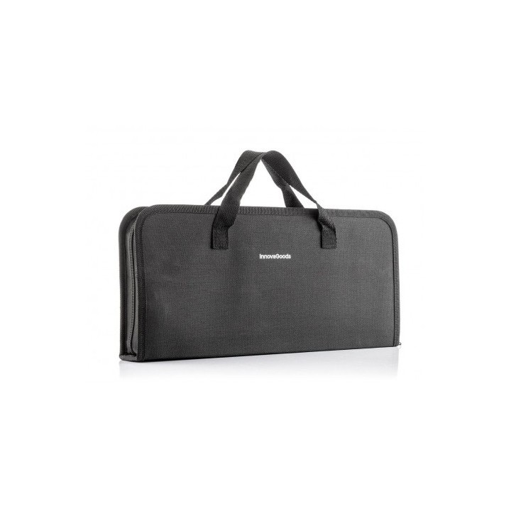 KIT DE 6 UTENSILIOS PARA BARBACOA CON MALETIN