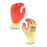 GUANTES DE PROTECCION ALGODON + LATEX TALLA M MADER