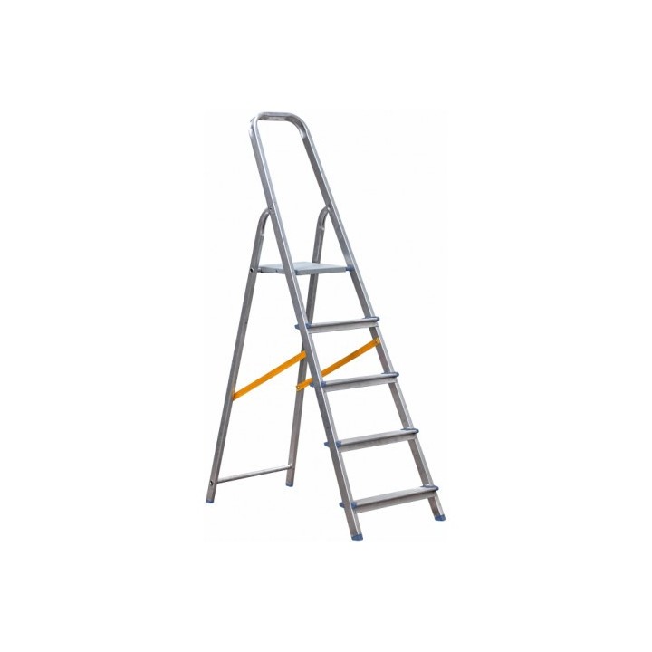 ESCALERA ALUMINIO 7 PELDAÑOS MADER