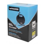 ENROLLADOR DE CABLE 50 METROS CABLE 3X2.5MM MADER