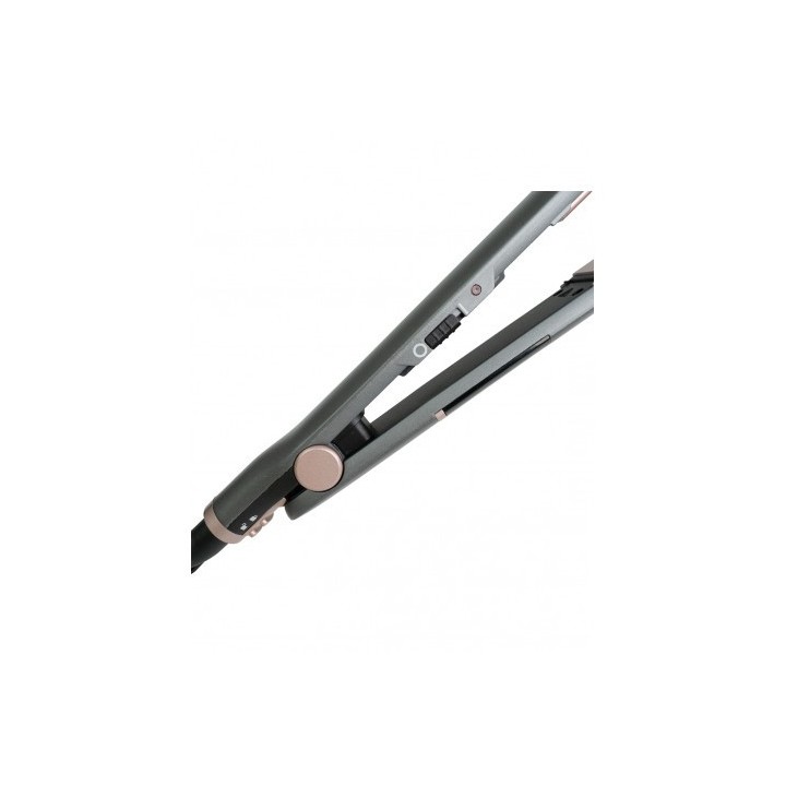 PLANCHA DE PELO CON PLACAS CERÁMICAS FLOTANTES Y FUNDA TÉRMICA JOCCA