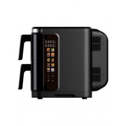 FREIDORA DE AIRE DOBLE COMPARTIMENTO 5.5L + 5.5L 11L JOCCA