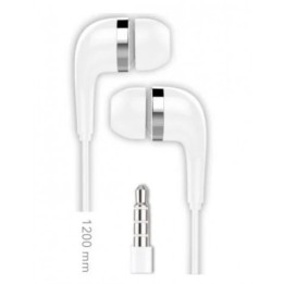 AURICULARES INTRAUDITIVOS CON MICROFONO 3.5 BLANCOS TECH ONE
