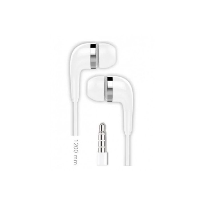 AURICULARES INTRAUDITIVOS CON MICROFONO 3.5 BLANCOS TECH ONE