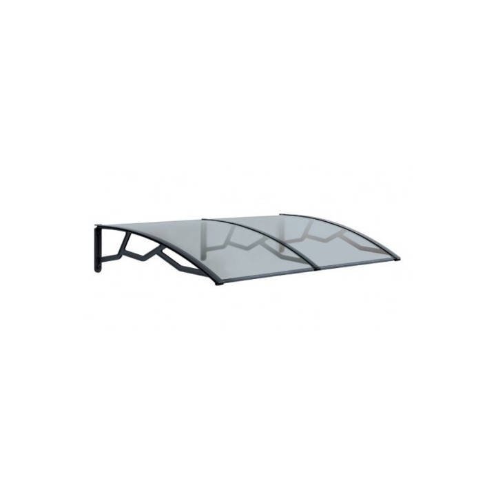 MARQUESINA DOBLE PE100145T POLICARBONATO TRANSPARENTE 965X1435X282 ARTPLAST